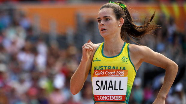 Canberra 800-metre-runner Keely Small is Australia's flagbearer at the Youth Olympics in Argentina.