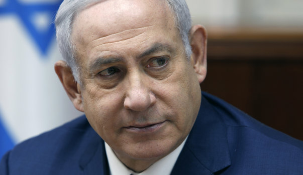 Israeli Prime Minister Benjamin Netanyahu.