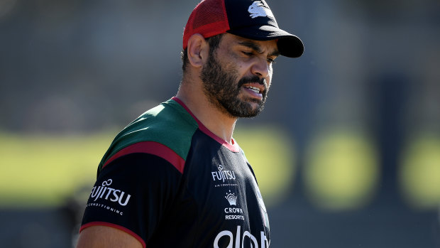 Ready to roll: Greg Inglis is hoping to get the green light to return from a broken thumb.