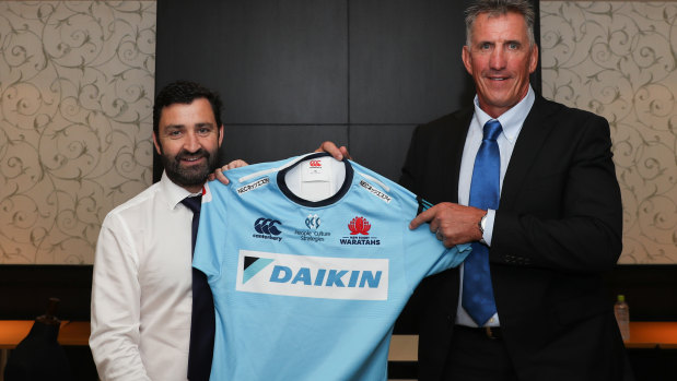 Andrew Hore (left) and Rob Penney in Japan during October of 2019. 