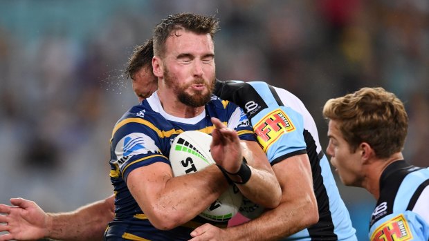 Waiting game: Clint Gutherson's negotiations with the Eels have dragged on a lot longer than he had hoped.