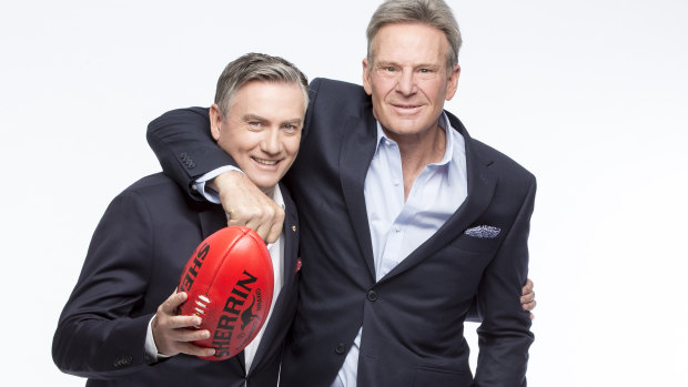 Eddie McGuire and Sam Newman will take a reduced role in Nine's "competely different" Footy Show.