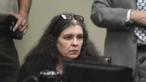Louise Turpin wiped away tears as some of her children made statements in court.
