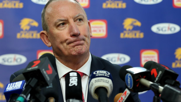 West Coast chief executive Trevor Nisbett is hopeful Andrew Gaff's punch on Fremantle's Andrew Brayshaw will be dealt with only by the AFL tribunal, rather than by the police. 