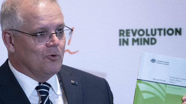 Scott Morrison released the Productivity Commission report in November.