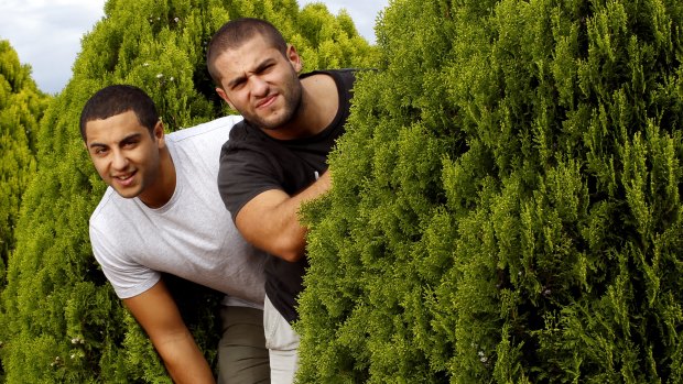 The Saidden brothers in 2014.