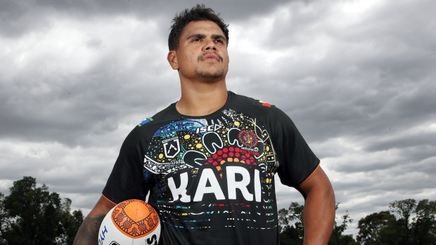 Loyal: Latrell Mitchell is playing for the Indigenous All Stars instead of the World Club Challenge.