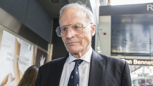 Former High Court justice Dyson Heydon, pictured in 2015.