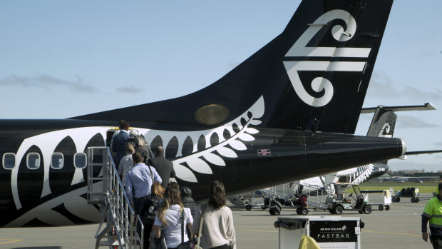 Air New Zealand said forward bookings had dropped off. 