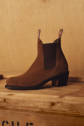 The new Roseberry women’s boot from RM Williams is inspired by the Craftsman boot for men.