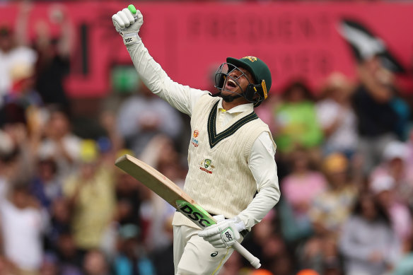 Earlier this month, Khawaja scored a career high of 195 runs against South Africa at the SCG.