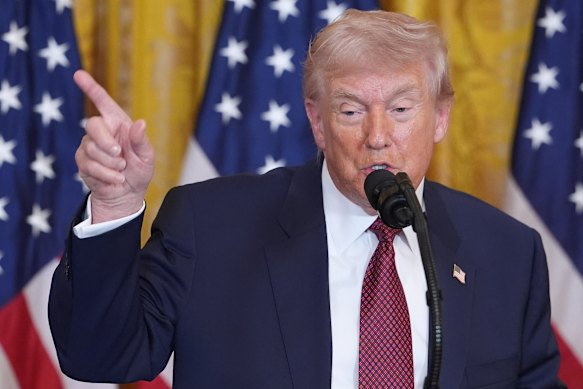 President Donald Trump would make the ultimate decision on any rollback of steel and aluminium tariffs.