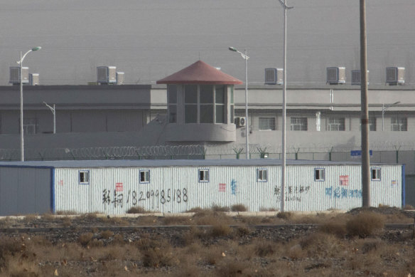 A file photo of a government detention centre in Artux in the Xinjiang region of China.