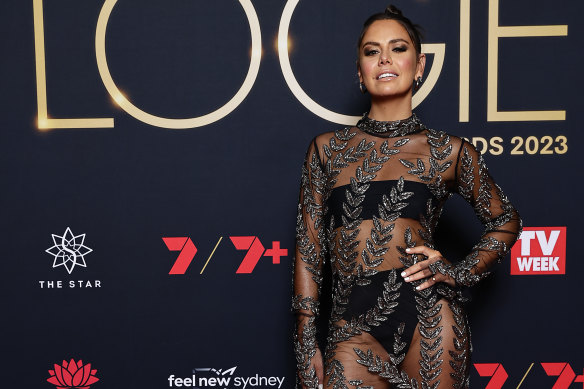 LOGIE AWARDS SYDNEY, Ricki-Lee Coulter during the 63rd TV Week Logie Awards  presentation ceremony