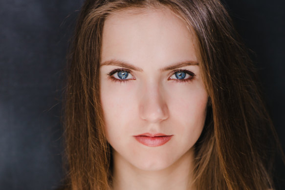 Actress Ekaterina Baker lists ‘Fatman’, which starred Mel Gibson, on her credits.