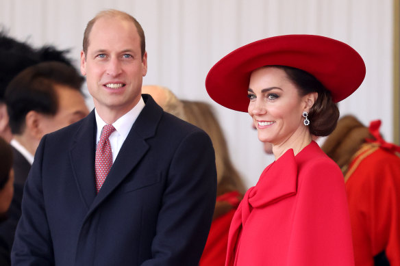 Prince William and Princess Catherine in November 2023.