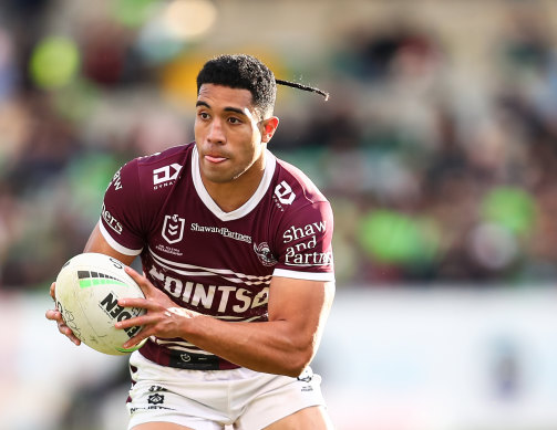 NRL Fastsest players: Jason Saab, Tolutau Koula, Manly Warringah