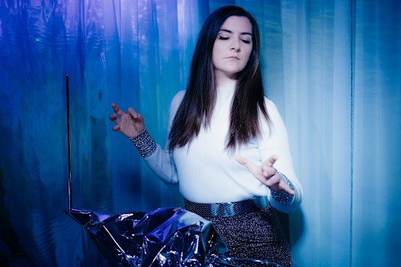 Eyck says there is something sensual about the theremin.