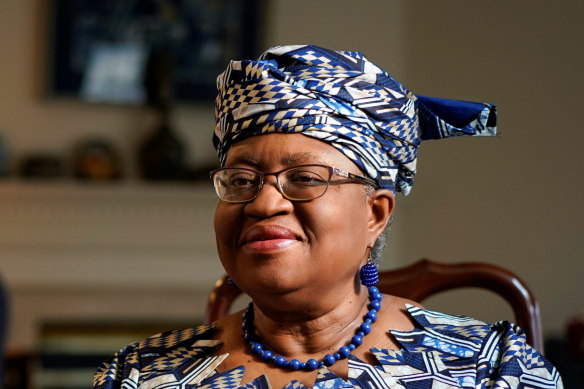 World Trade Organisation Director-General Ngozi Okonjo-Iweala shares Australia’s concerns about the European blockade. 