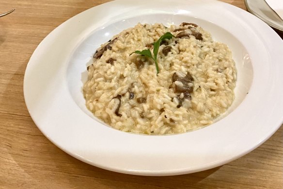 The risotto. 