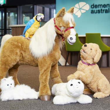 Robotic Pets Soothe Dementia Patients
