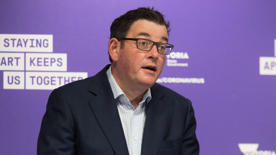 Daniel Andrews defended his government's BRI agreement with China.
