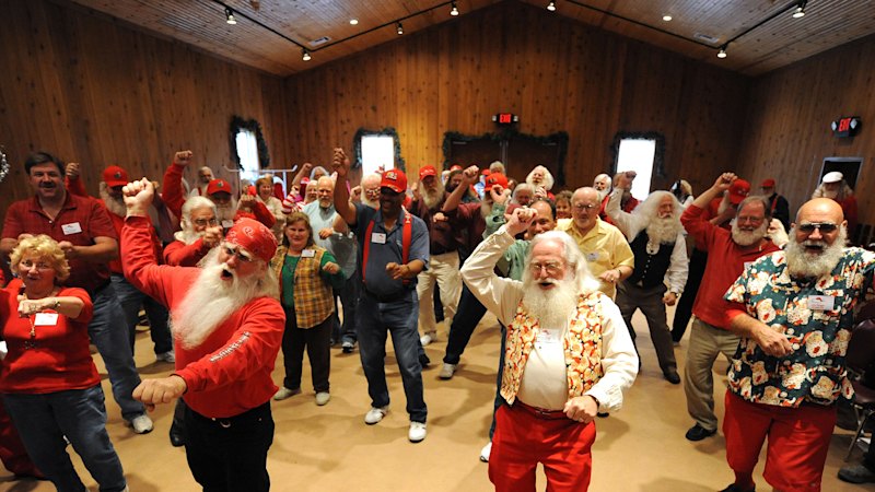 An eight-hour shift without a toilet break: The gruelling day of a freelance Santa