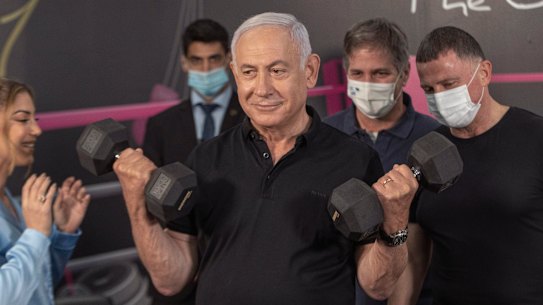 Israeli Prime Minister Benjamin Netanyahu was evasive about Israel’s role procuring vaccines for Syria. 