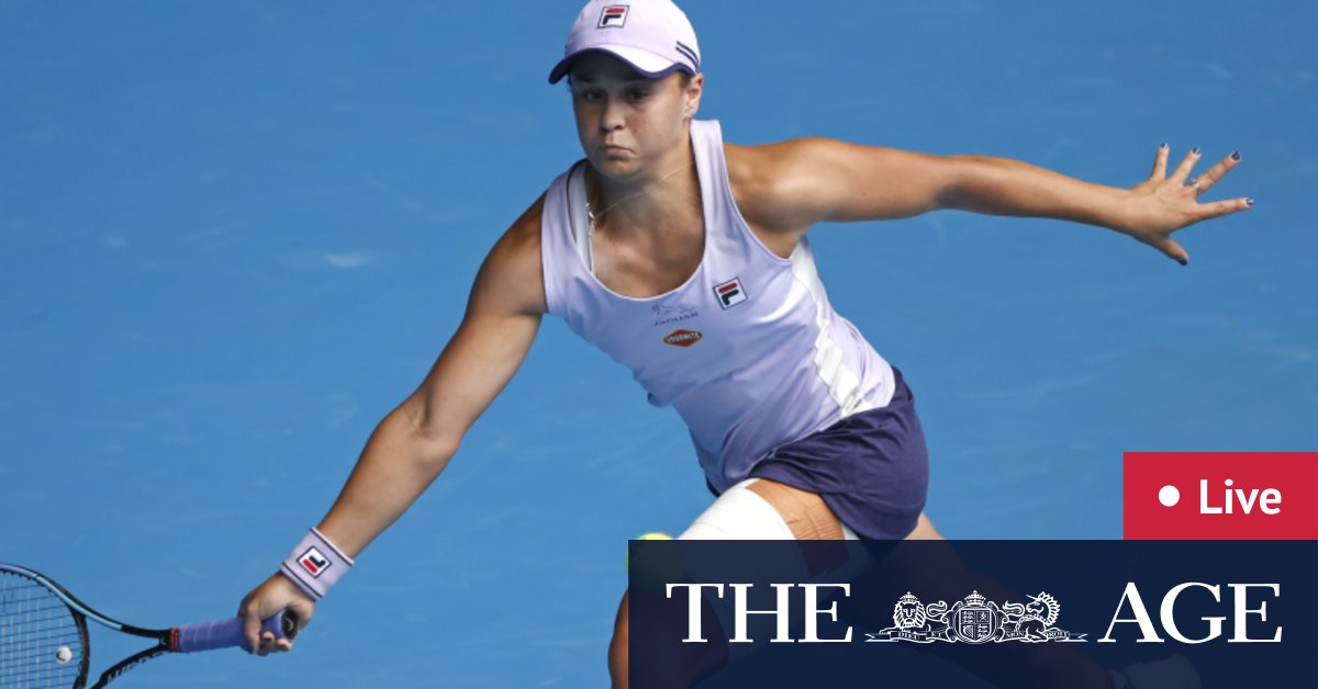 Australian Open 2021 LIVE updates: Ash Barty v Karolina Muchova, Andrey Rublev v Daniil Medvedev ...