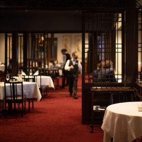 Melbourne powerbrokers often eat here.