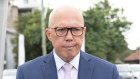 Peter Dutton campaigned for Liberal candidate Nathan Conroy ahead of Saturday’s vote.