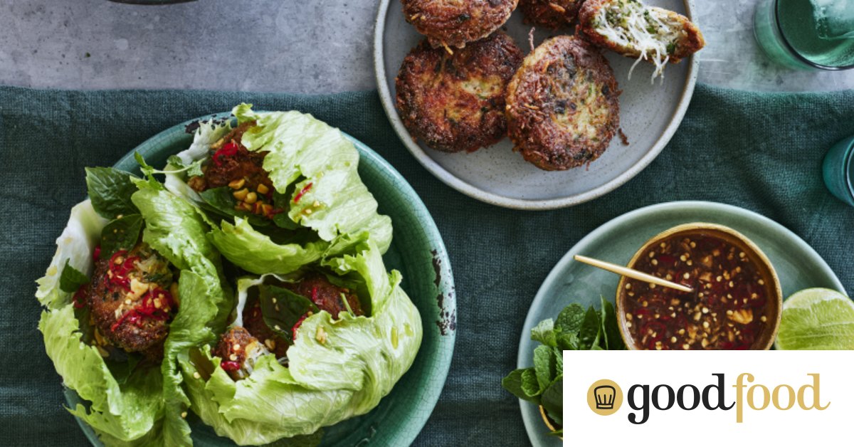 Karen Martini’s Thai lettuce cups with pork and noodles