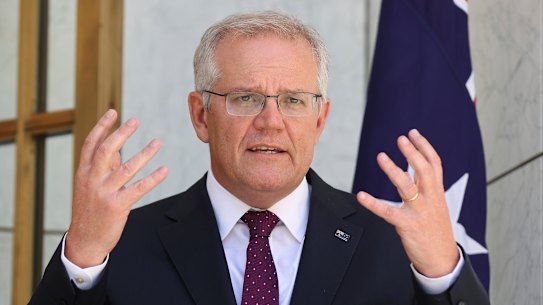 No free rapid antigen tests for everyone, Prime Minister Scott Morrison says.  