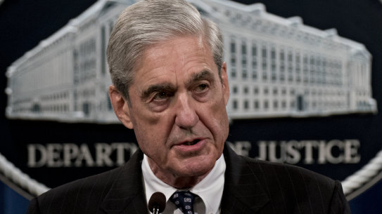 Robert Mueller spoke publicly for the first time about his special counsel investigation into Russian election interference.