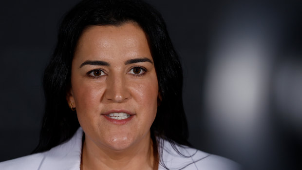 AFL football executive Laura Kane.