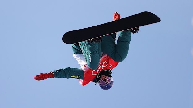 Scotty James in Beijing for the 2022 Winter Olympics.