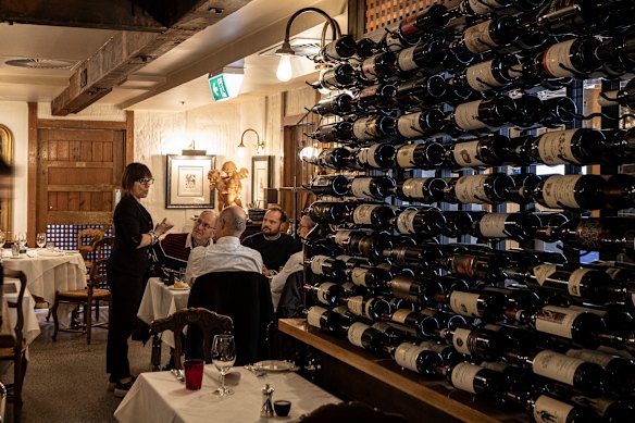 Caterina’s boasts a meticulous list of 600 wines, ranging from approachable to aspirational.
