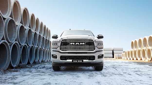 The biggest RAM, the 2500/3500 series, weighs about 3.6 tonnes.