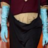Gloves bring a touch of diva to daytime dressing.
