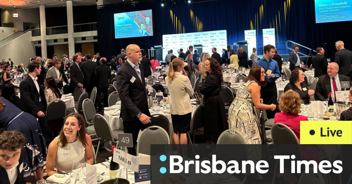 Qld election 2024 2nd leaders debate LIVE updates Steven Miles, David