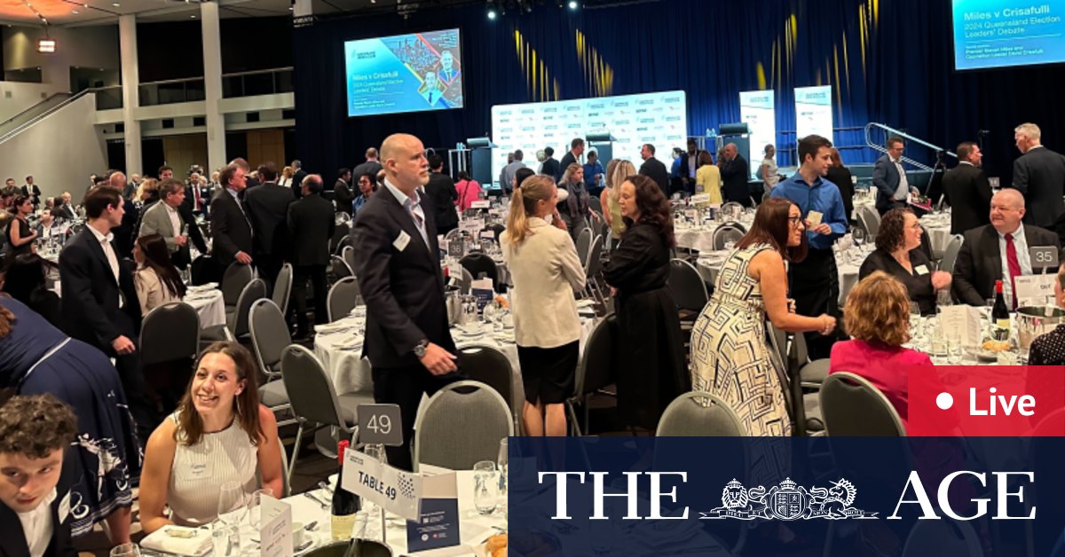 Qld election 2024 2nd leaders debate LIVE updates Steven Miles, David