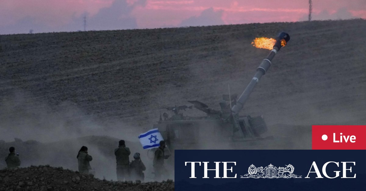 L’invasione di Gaza City è imminente;  Biden mette in guardia l’Iran dalla guerra.  Peter Dutton accusa il partito laburista di antisemitismo