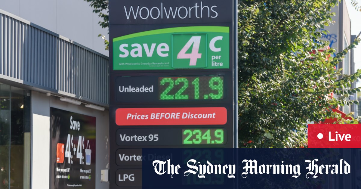 Australia news LIVE: Australian fuel excise to be cut as Josh Frydenberg prepares to hand down 2022 federal budget; Ukrainian negotiators prepare to meet Russian officials after reports of poisoning s