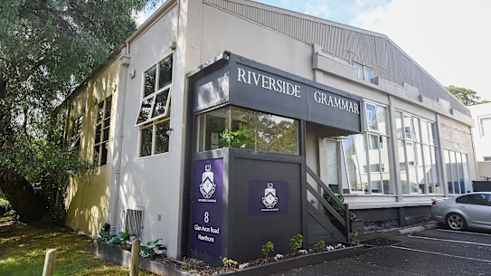 Riverside Grammar School in Hawthorn.