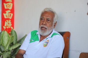 Xanana Gusmao is campaigning to return as prime minister in Timor-Leste.