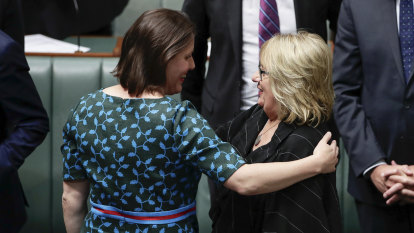 'A brutal business': Kelly O'Dwyer and Jenny Macklin bid farewell to Parliament