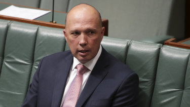 Mr Dutton has denied acting inappropriately.