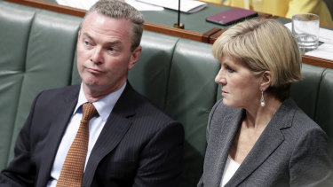 Former ministers Christopher Pyne and Julie Bishop have come under fire over their post-politics jobs.
