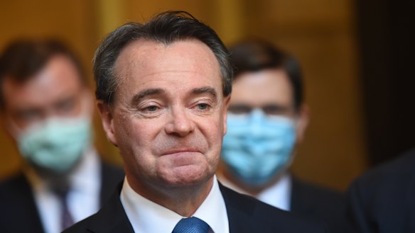 Former Victorian opposition leader Michael O’Brien said he was open to quotas in March.