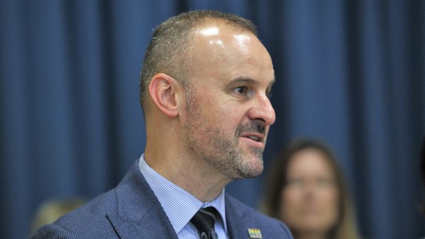 ACT Chief Minister Andrew Barr says new standing orders will slow down the passage of a private members bill to legalise cannabis. 